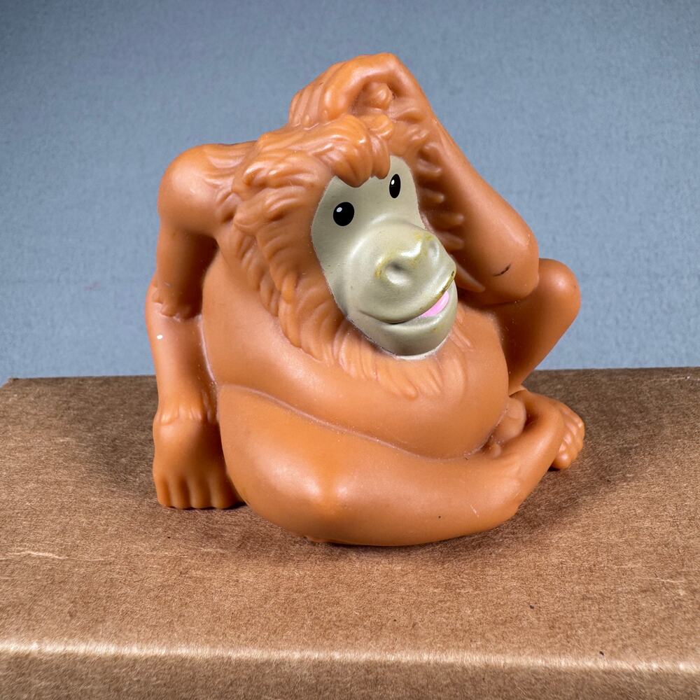 Fisher Price Little People Zoo Jungle Orangutan Figure 2011 Mattel